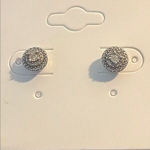 Elegant Sterling Silver Stud Earrings